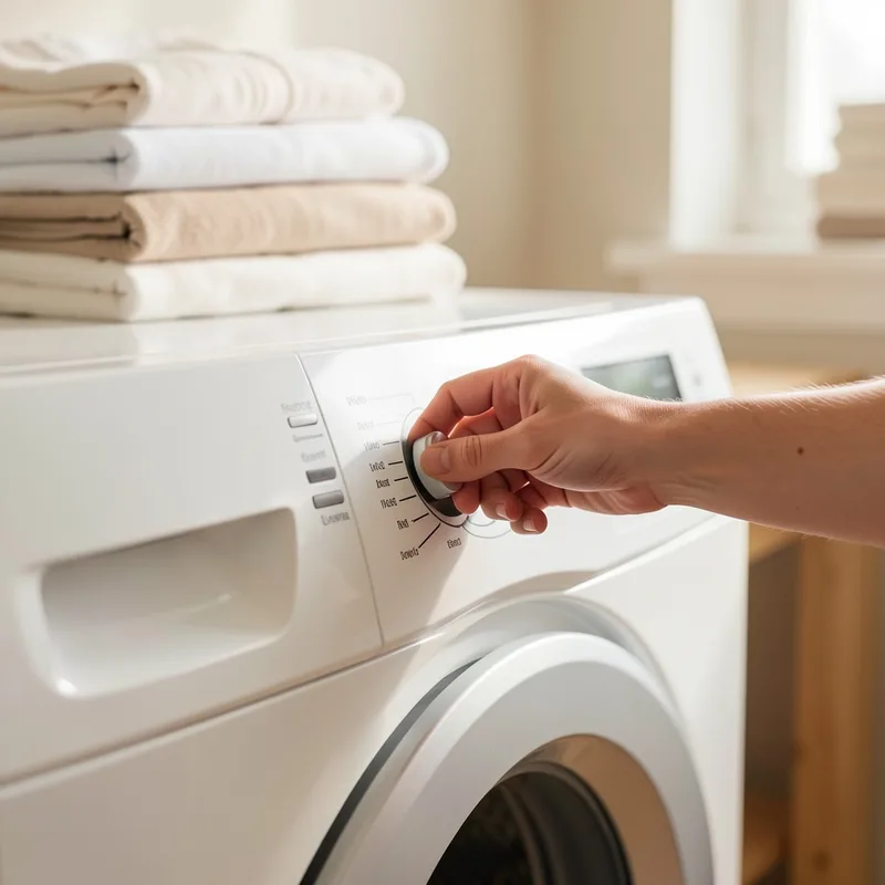 À quelle température laver son linge : le bon réglage